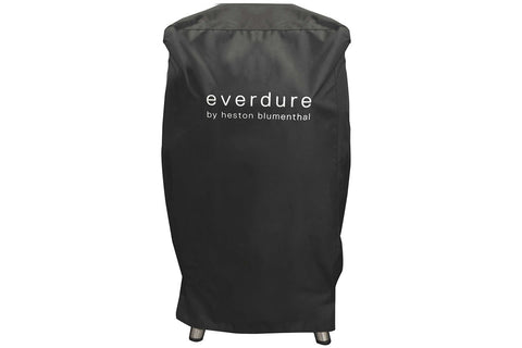 Image of Everdure 4K Kamado Grill Long Cover | 4K BBQ Black Cover Hood | HBC4COVERL