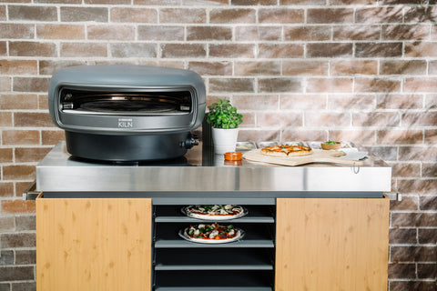 Image of Everdure Universal Pizza Oven Preparation Stand | Pizza Preparation Station EPPREPSTAND