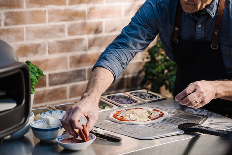 Image of Everdure Universal Pizza Oven Preparation Stand | Pizza Preparation Station EPPREPSTAND