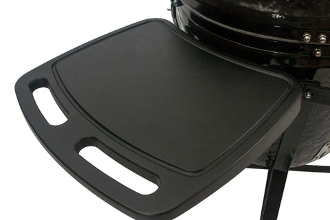 Image of Primo Oval All-In-One Junior 200 Ceramic Kamado Grill w/Cart | PG007400 | Kamado Grills Depot