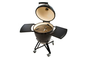 Primo Round All-In-One 18.5-inch Ceramic Kamado Grill w/Cart